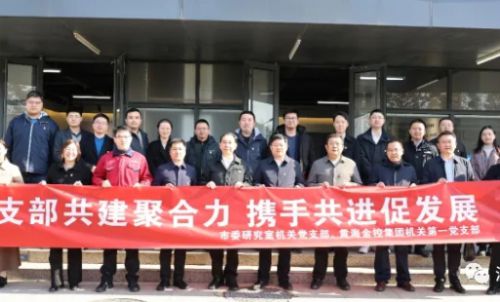 盐城市委研究室机关党支部、黄海金控集团机关      党支部调研泓顺硅基